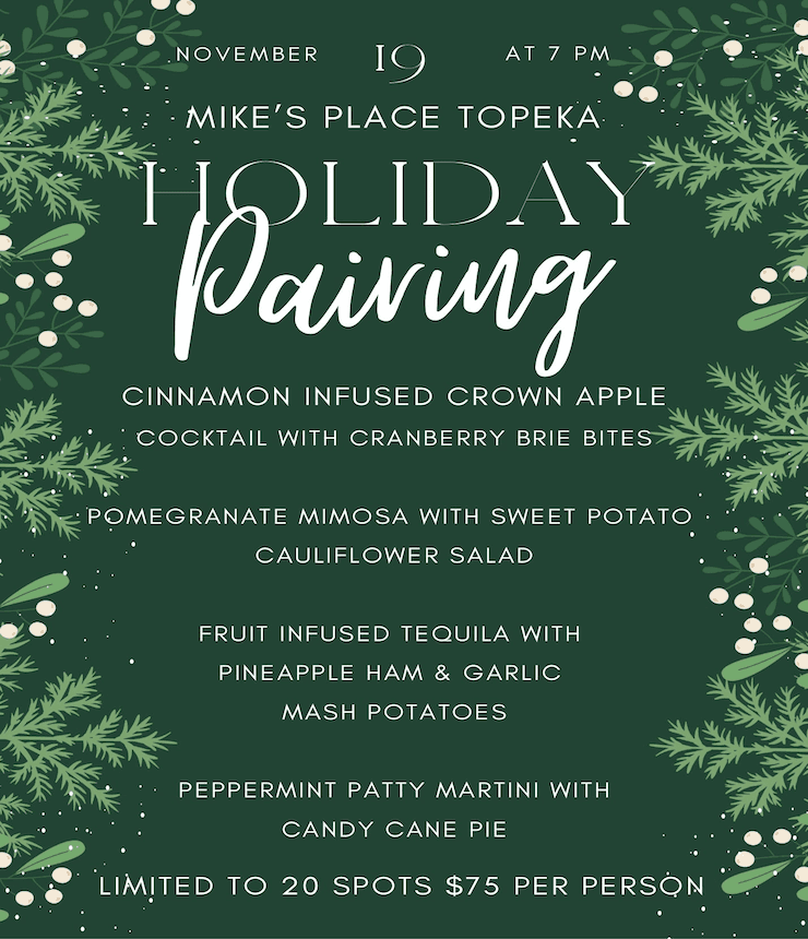 ** SOLD OUT *** Holiday Pairing